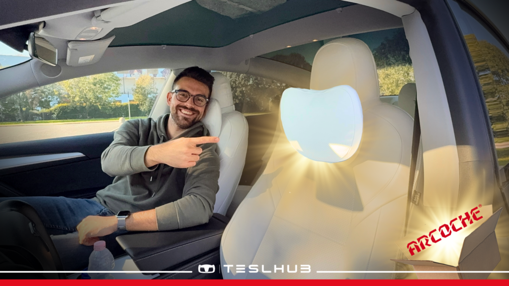 cuscini poggiatesta tesla accessorio Arcoche
