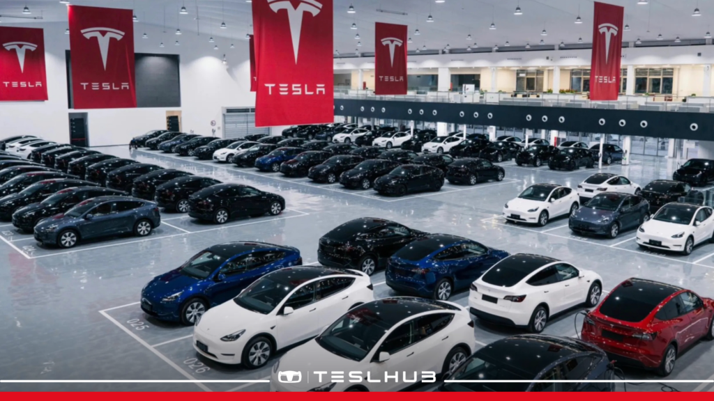 esperienza di consegna Tesla