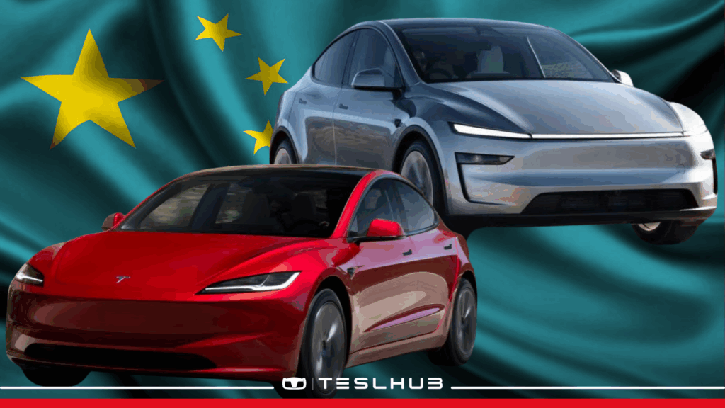 Tesla aggiorna Model 3 e Model Y in Cina