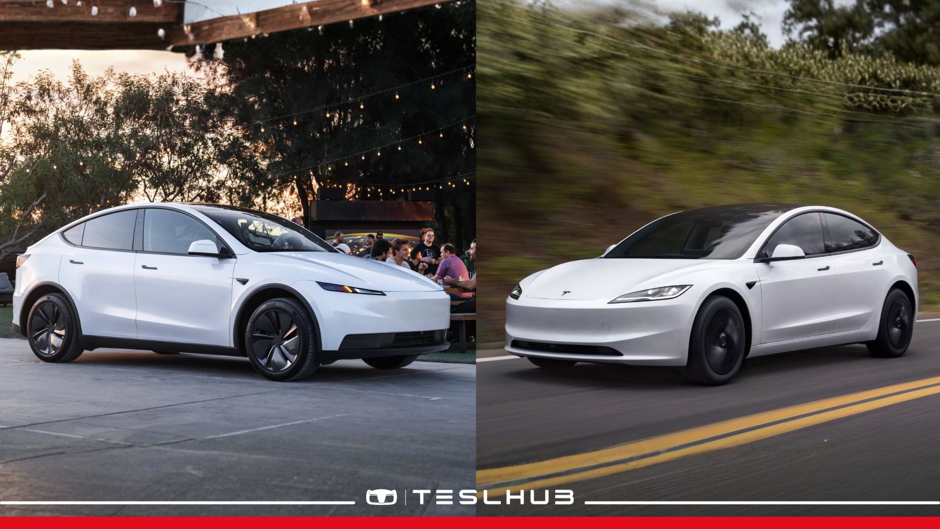 Model Y Standard e Model 3 Standard