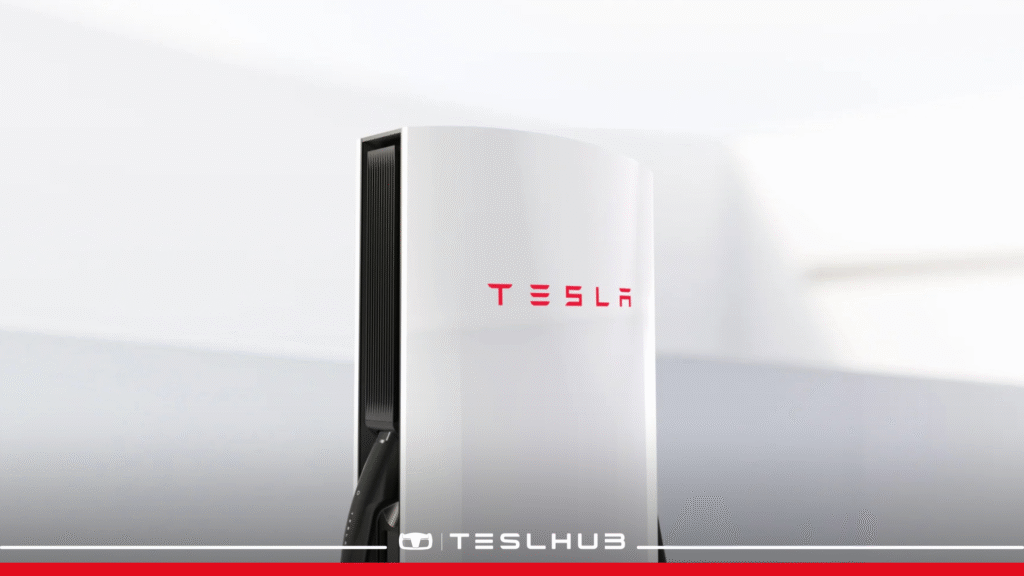 tesla cabinet V4 wall