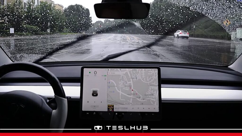 parabrezza Tesla
