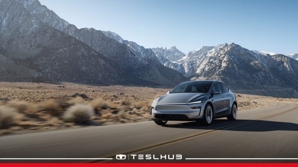 Tesla Model Y, foto ufficiale di repertorio